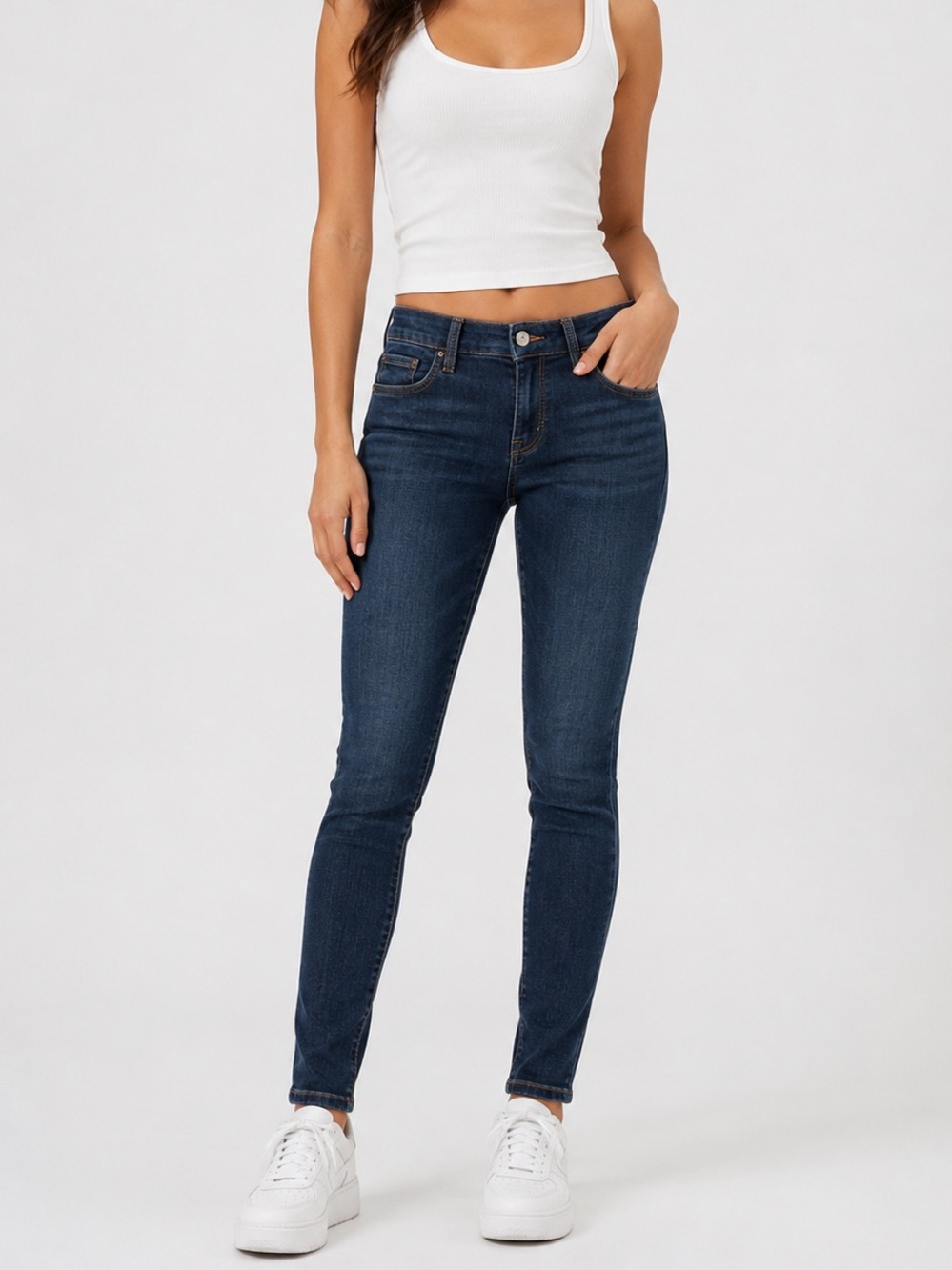 Banana Republic Dark Blue Skinny Jeans